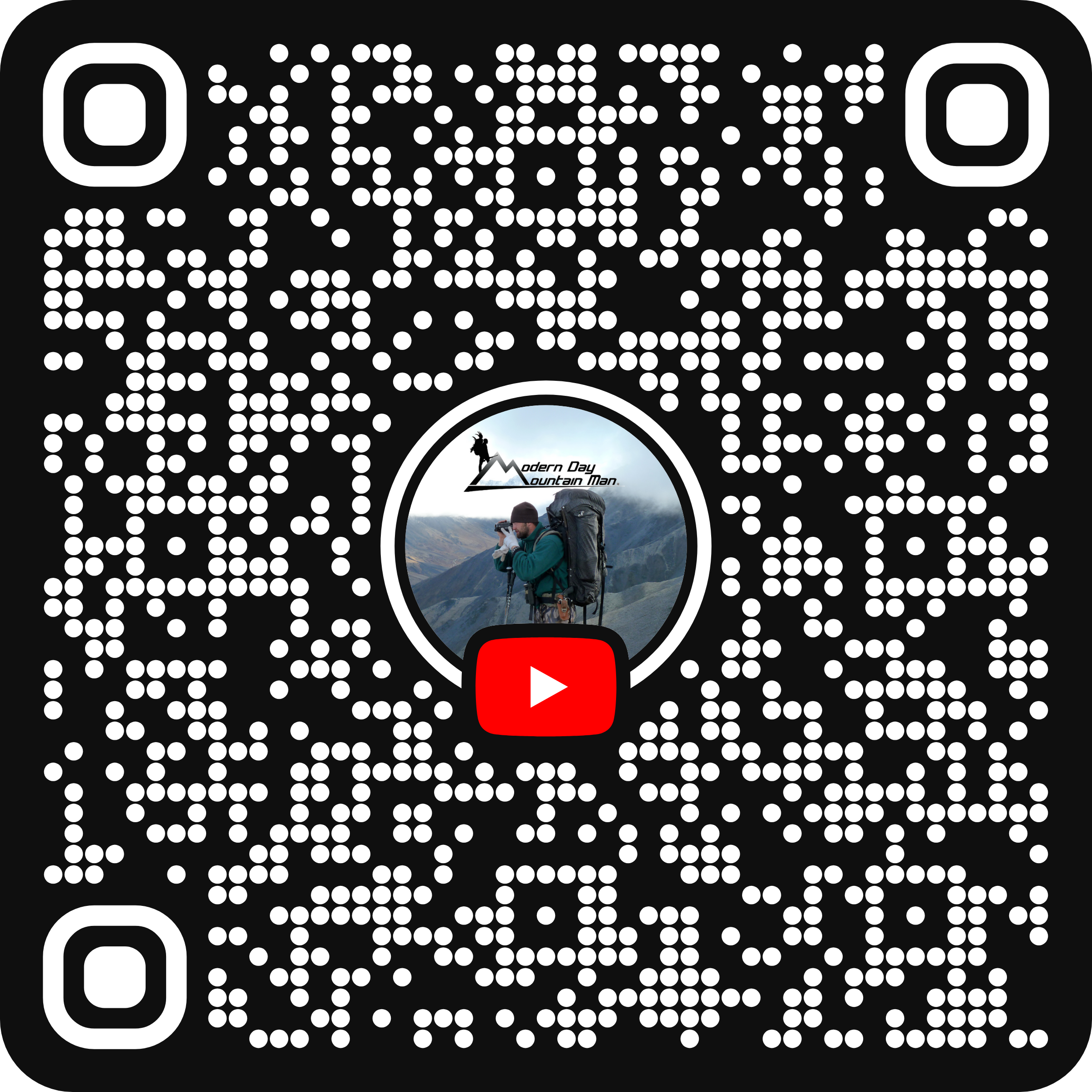 QR code linking to Billy Molls’ YouTube channel