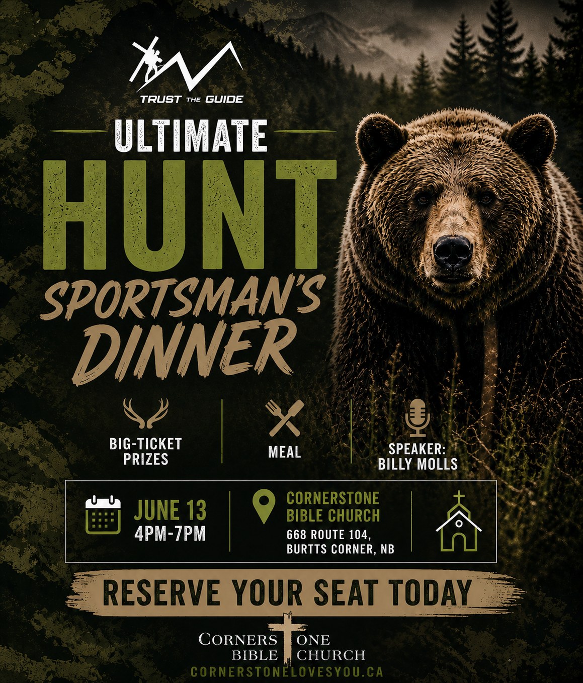 Ultimate Hunt Sportsman's Dinner event graphic